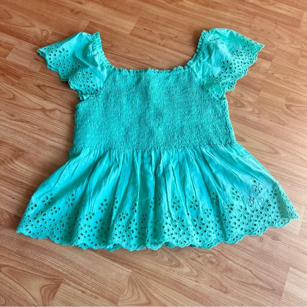 GAP Kids Green Elastic Top